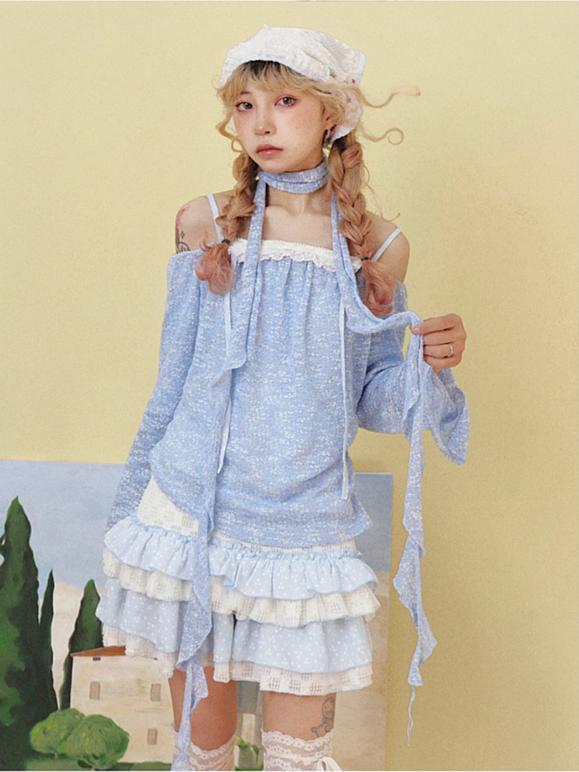 Disorder - Kawaii High Waist Ruffle Layered Skirt skirt Disorder