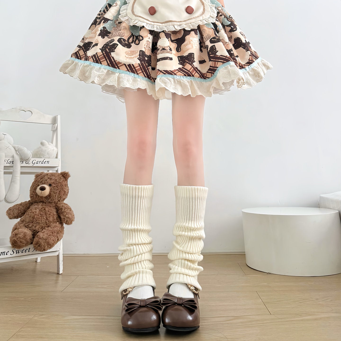 2 Bears - JK Knit Mid-Calf Leg Warmers leg warmmers 2 bears