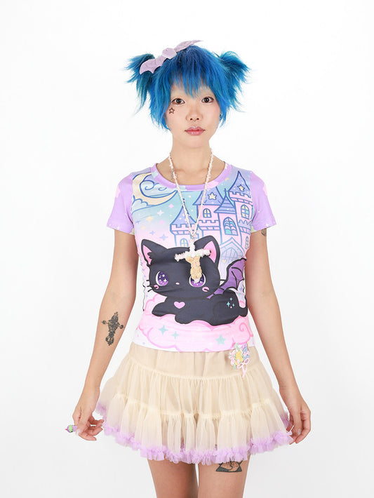 Nihonkids - Pastel Gothic Bubble Skort petticoat NIHON KIDS