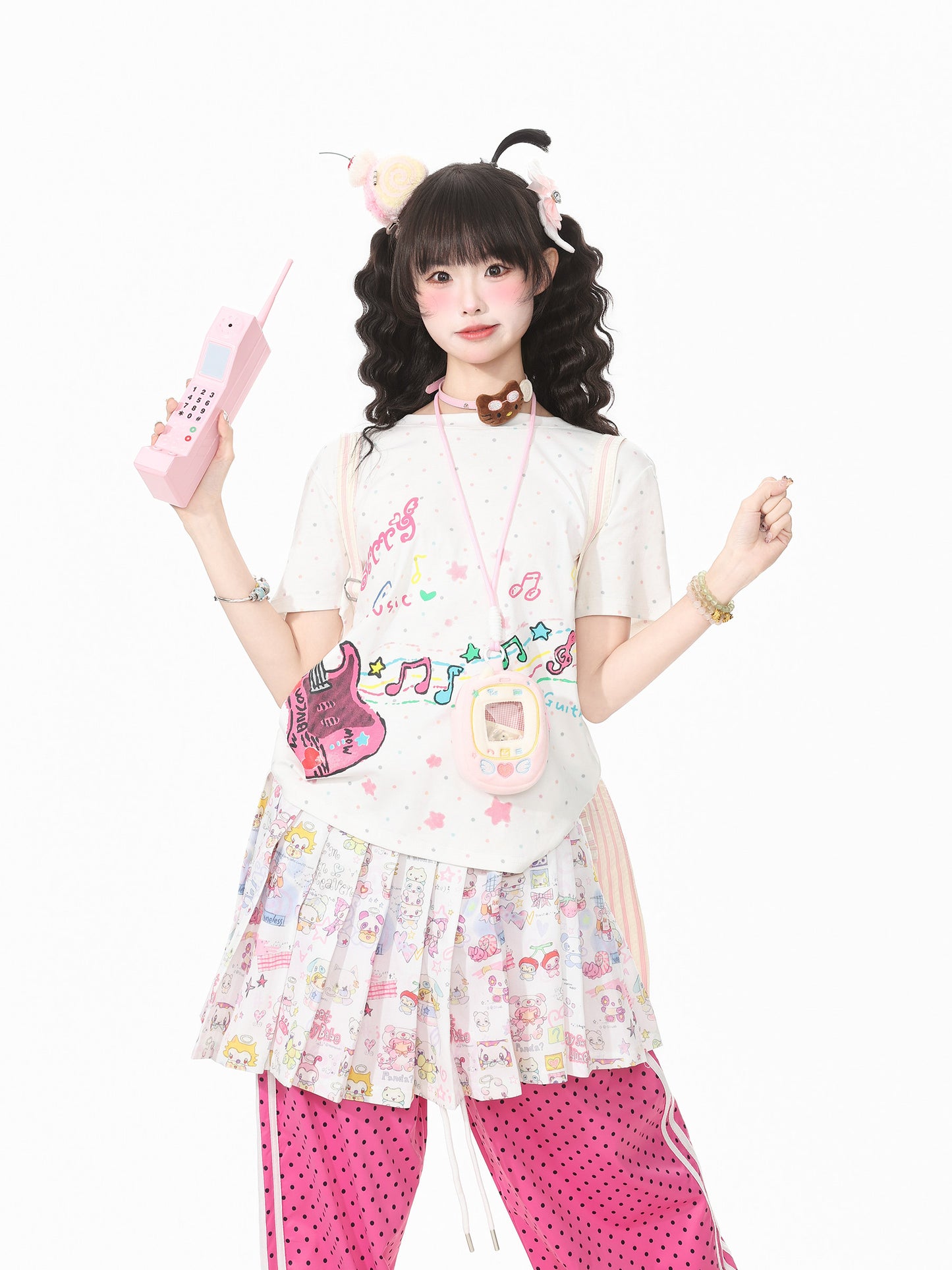 Languid Park - Polka Dot Star Tee tshirt Languid Park