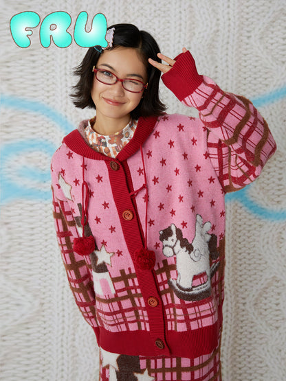 frufru - Kawaii Horse Year Knit Set set frufru