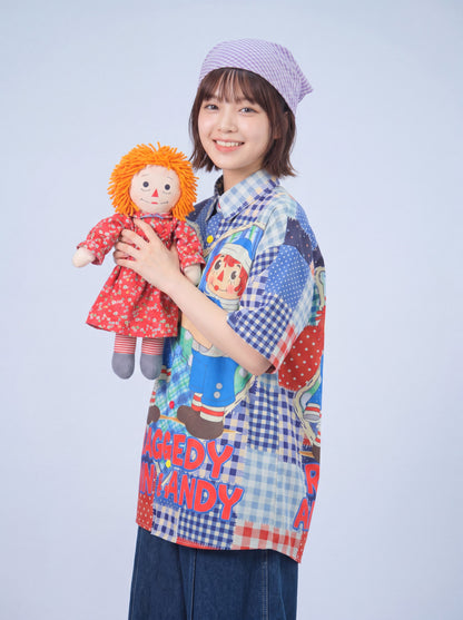 MeowMeow Bug - Patchwork Andy Shirt shirt MeowMeow Bug