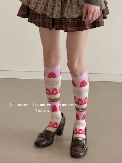 LET ME SEE - Strawberry Sweet Girl Socks socks let me see