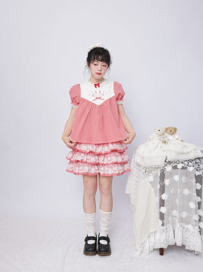 SemenCoicis - Swan Embroidered Doll Set set SemenCoicis