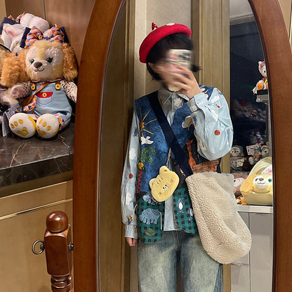 Naive – Artistic Illustration Vest vest Naive