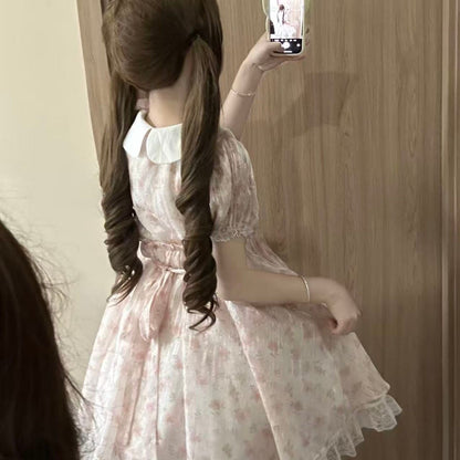 Blurred Bear - Fairy Doll Collar Dress dress Blurred Bear