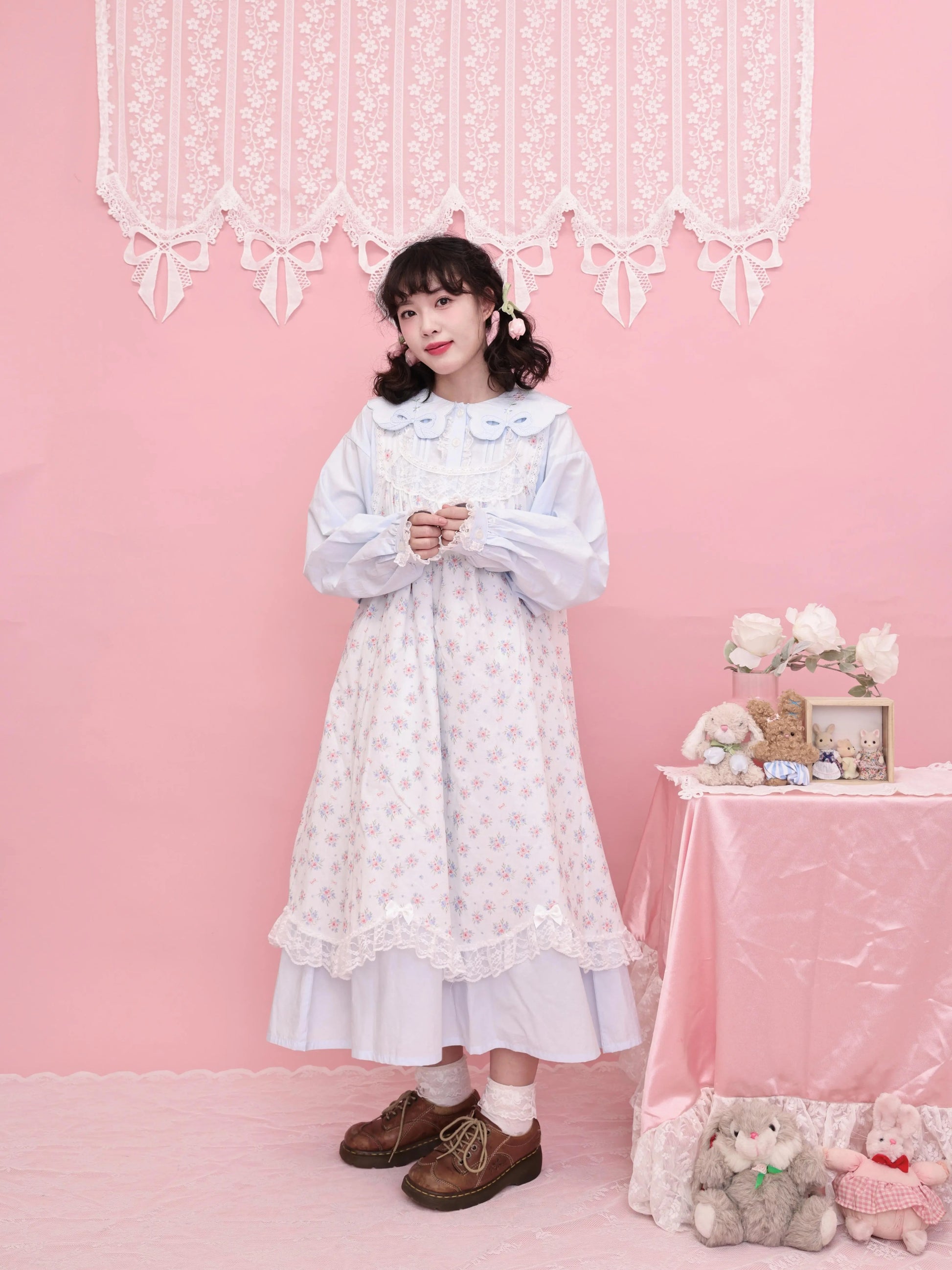 SemenCoicis - Kawaii Lace Layered Dress dress SemenCoicis