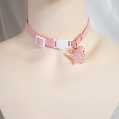 MaoJiang - Decora Kei Bell & Star Choker Necklace necklace maojiang