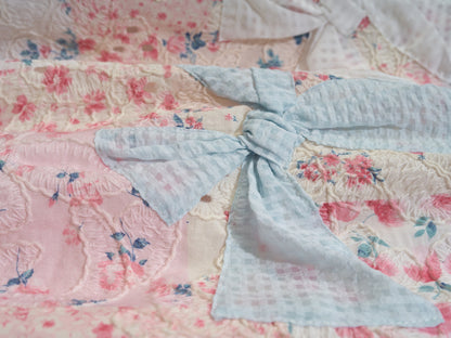 DADANAKO - Vintage Embroidered Lace A-Line Skirt
