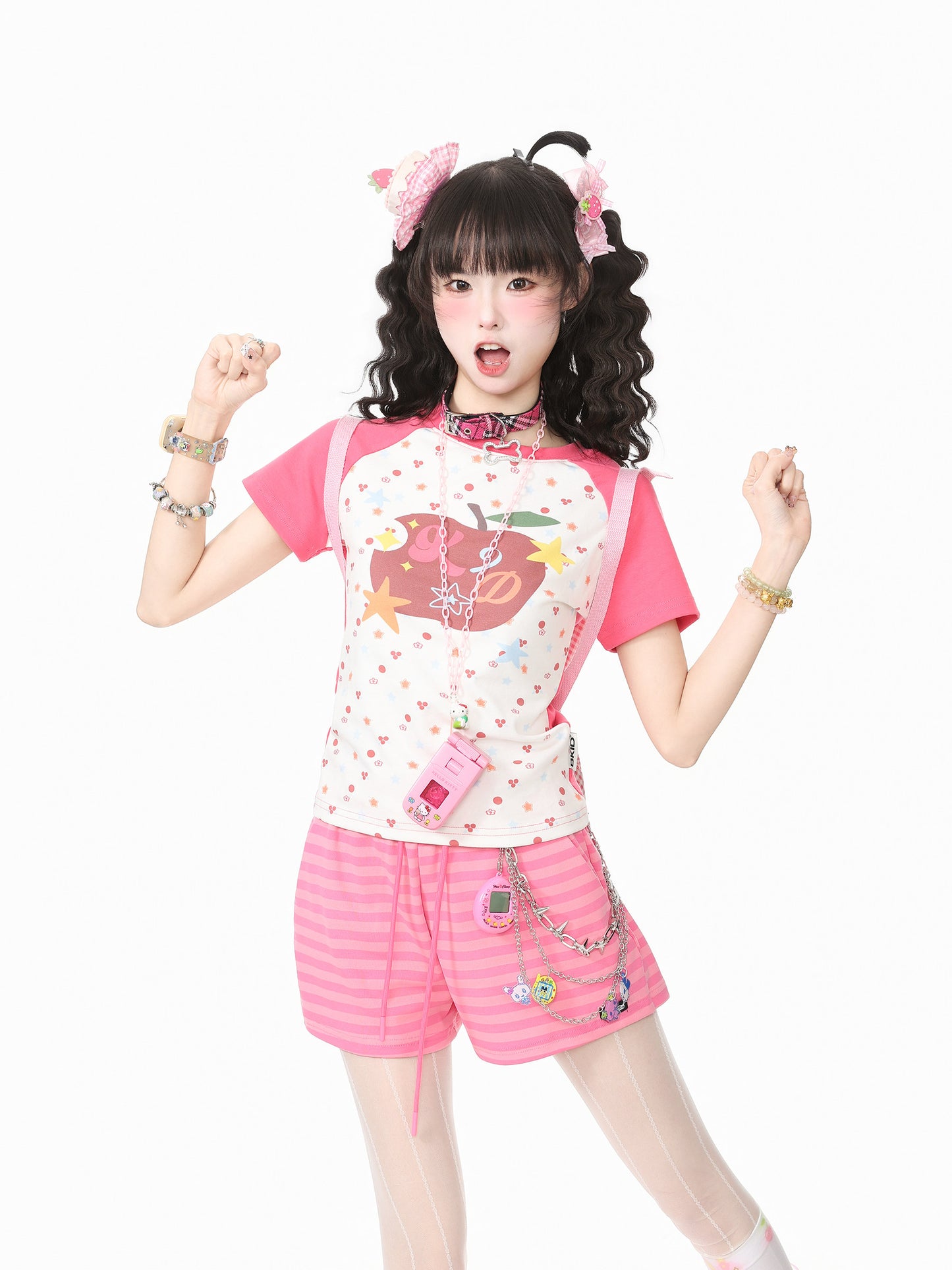 Languid Park - Star Print Sweet Tee shirt Languid Park