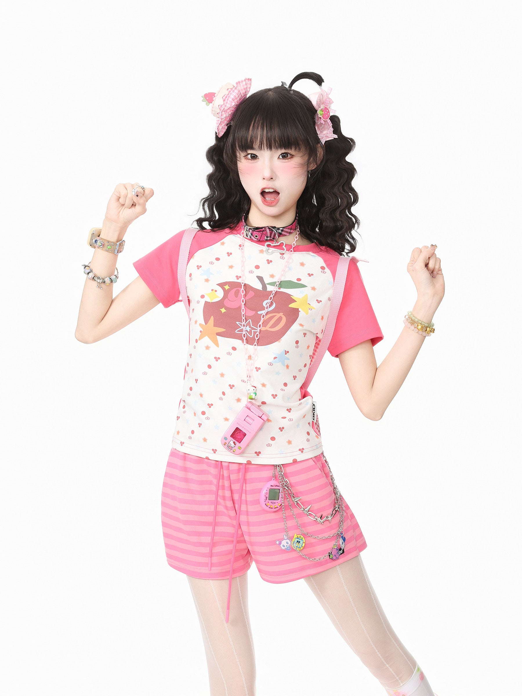 Languid Park - Star Print Sweet Tee shirt Languid Park