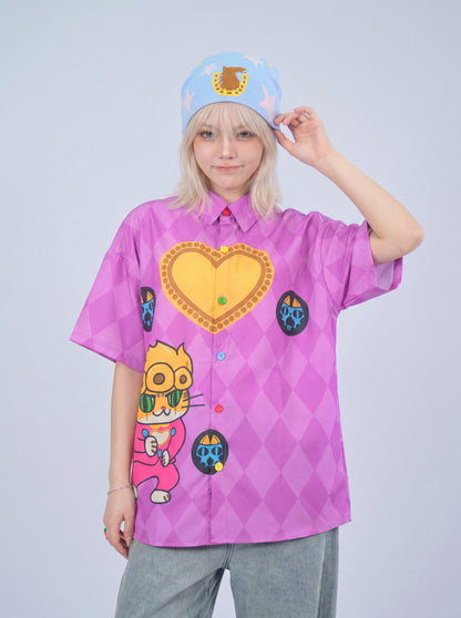 MeowMeow Bug - Pink Anime Cat Shirt shirt MeowMeow Bug