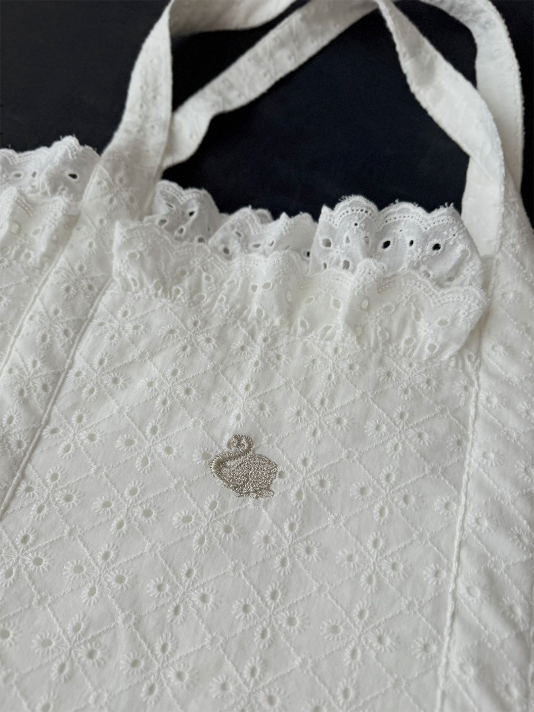 Ate a Dream - Vintage Lace Embroidered Tote bag Ate a Dream