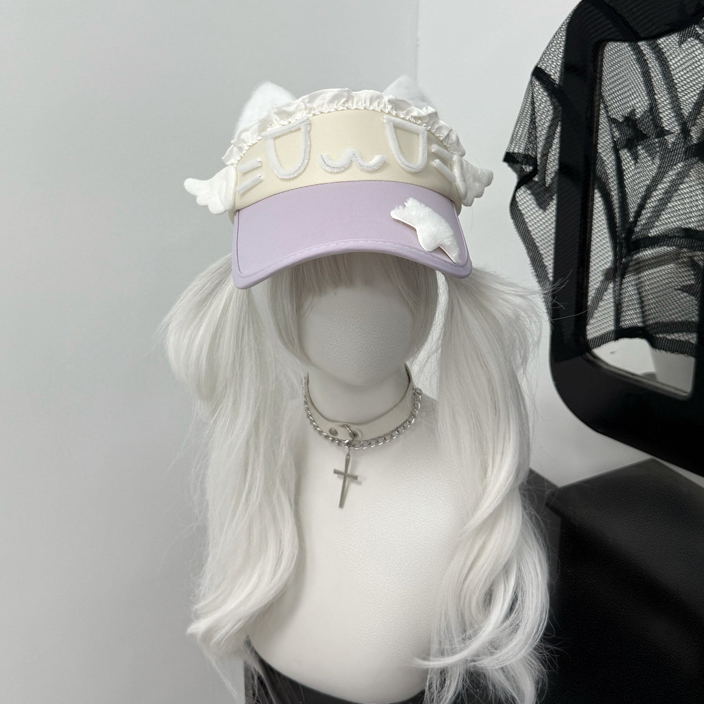 1Gangster Inn - Cat Ear Japanese Sun Visor Hat hat 1GASTERINN