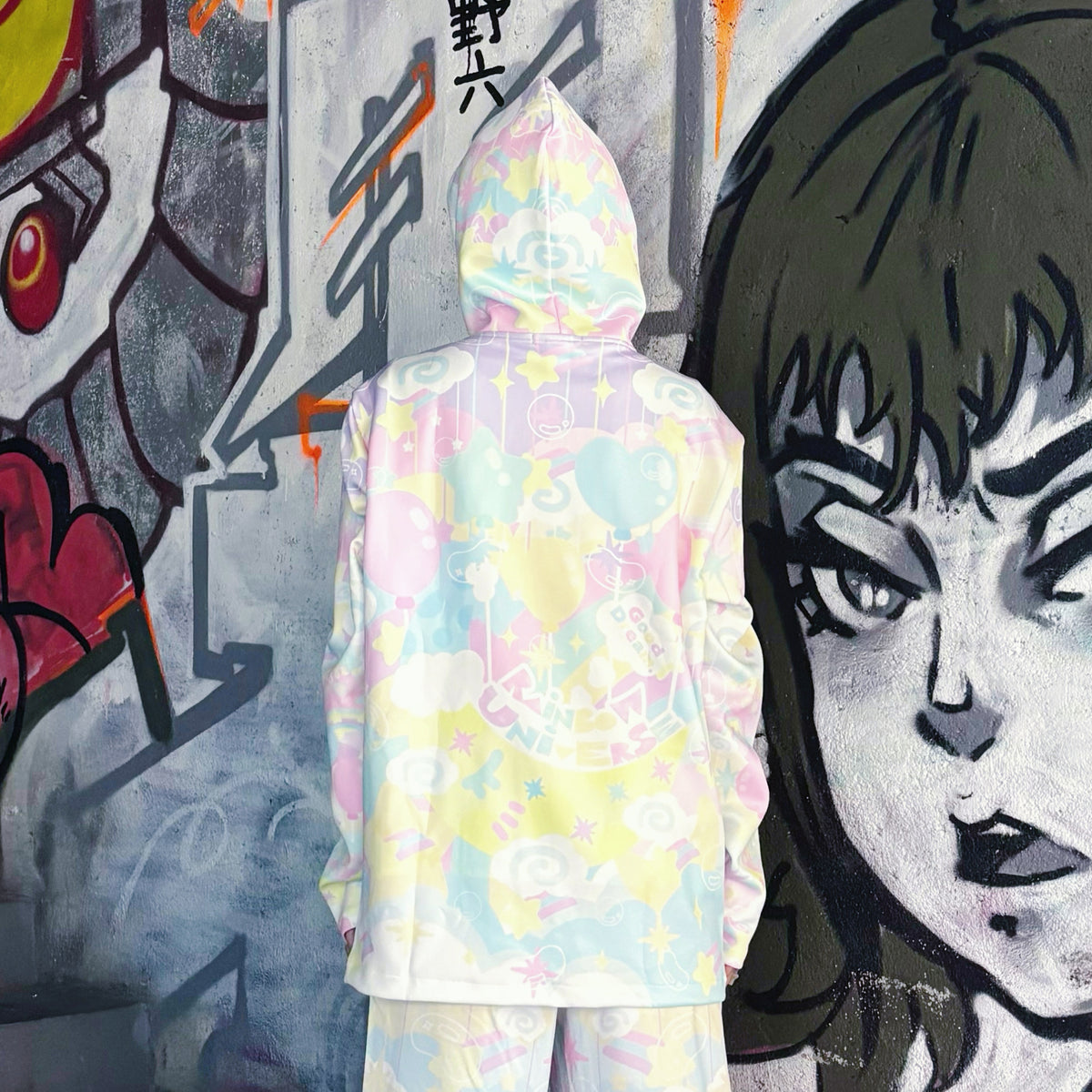 Rainbow Universe RUX - Pastel Decora Jacket Pants Set set Rainbow Universe RUX