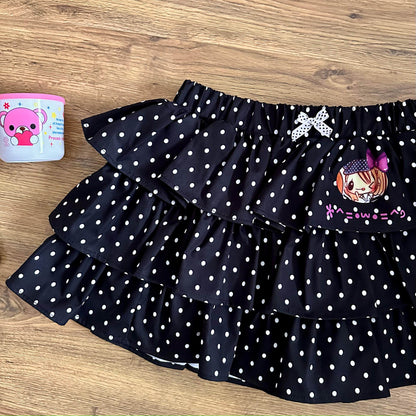 Bodytalk - Polka Dot Puff Skirt skirt bodytalk