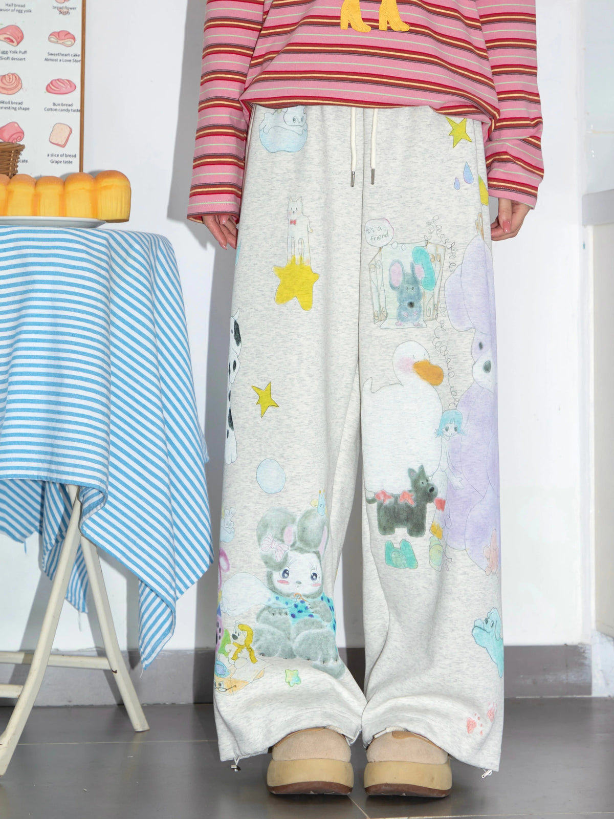 Robootoo - Animal Doodle Zip-Up Tracksuit Set set Robootoo