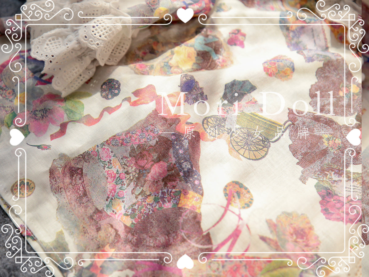 Mori Doll - Perfume Bottle High-Low Skirt skirt Mori Doll