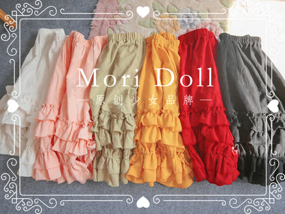 Mori Doll - Cotton Printed Pumpkin Shorts shorts Mori Doll