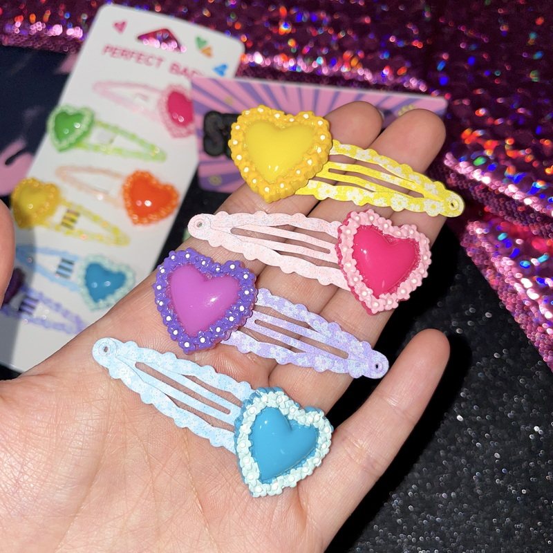 Strangelab - Decora Kei Candy Heart Clips hair clip strangelab