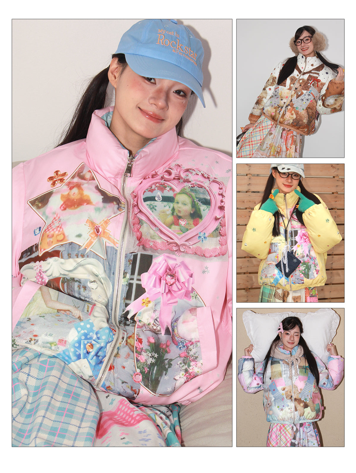 NeogoMade - Kawaii Reversible Sweet Short Jacket jacket NeogoMade