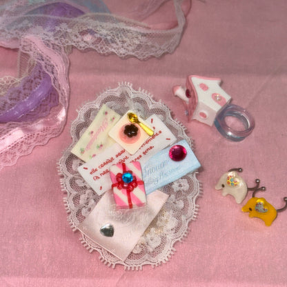 Salty Gummy - Y2K Lace Rhinestone Hair Clip hair clip Salty Gummy