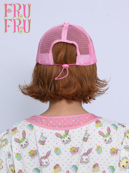 Frufru - Mint Pink Adjustable Baseball Cap hat frufru