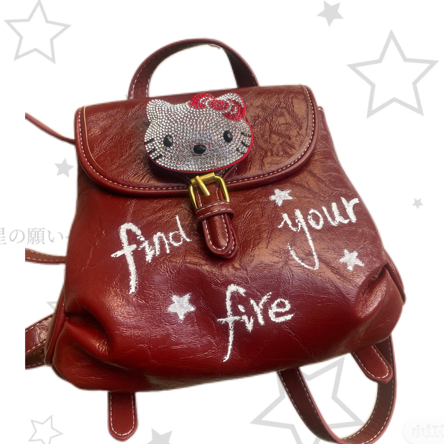 Hottie - Y2K Mini PU Backpack bag Hottie