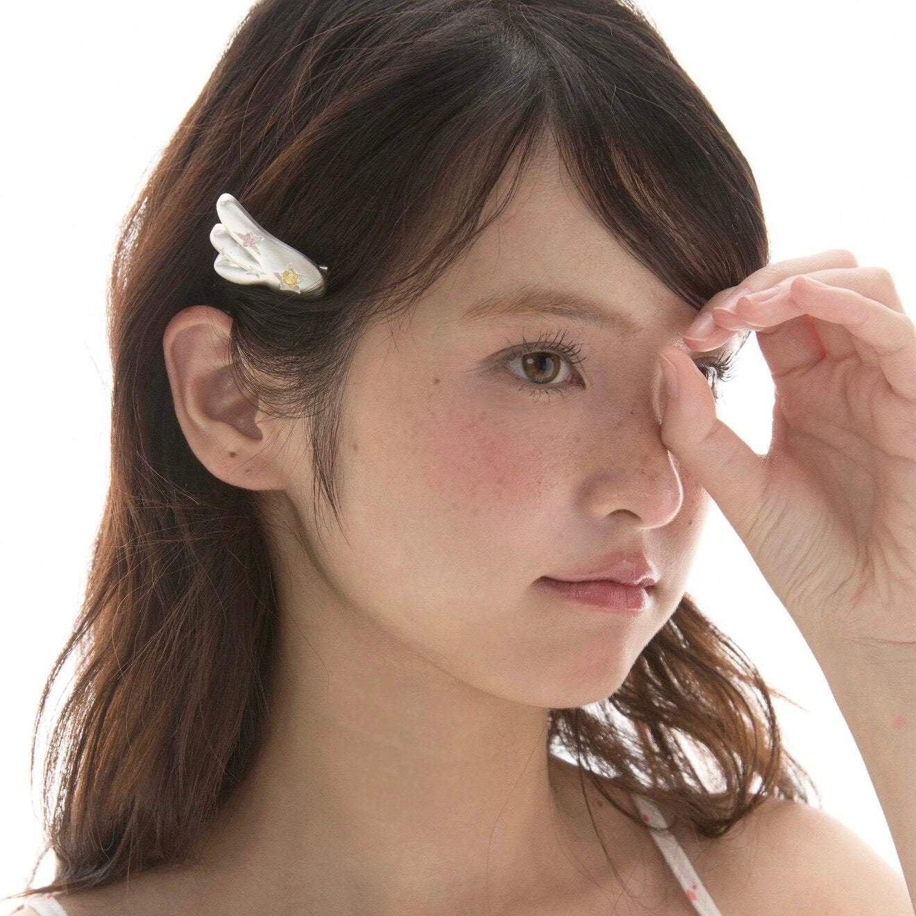 Kiwi Store - Y2K Angel Wing Hair Clip Ring accessory kiwi store