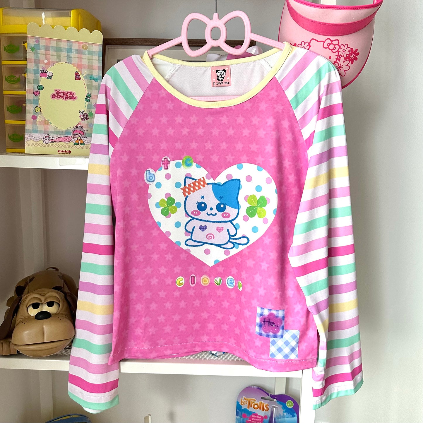 Bodytalk - Kawaii Y2K Colorblock Long Sleeve Tee shirt bodytalk