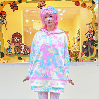 Rainbow Universe RUX - Candy Decora Kei Hoodie Set set Rainbow Universe RUX Hoodie S