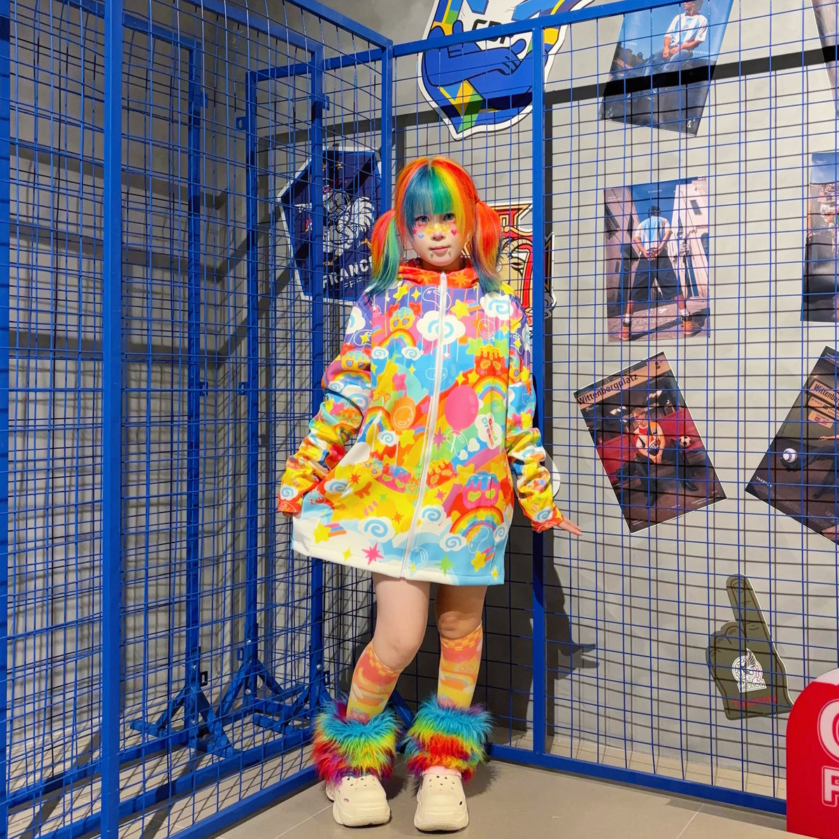 Rainbow Universe RUX - Rainbow Decora Jacket Pants Set set Rainbow Universe RUX