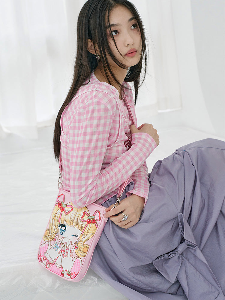 Harajuku Bag Pink Bag Beauty Pattern Bag Cute Original Design Bag bag tntntutu