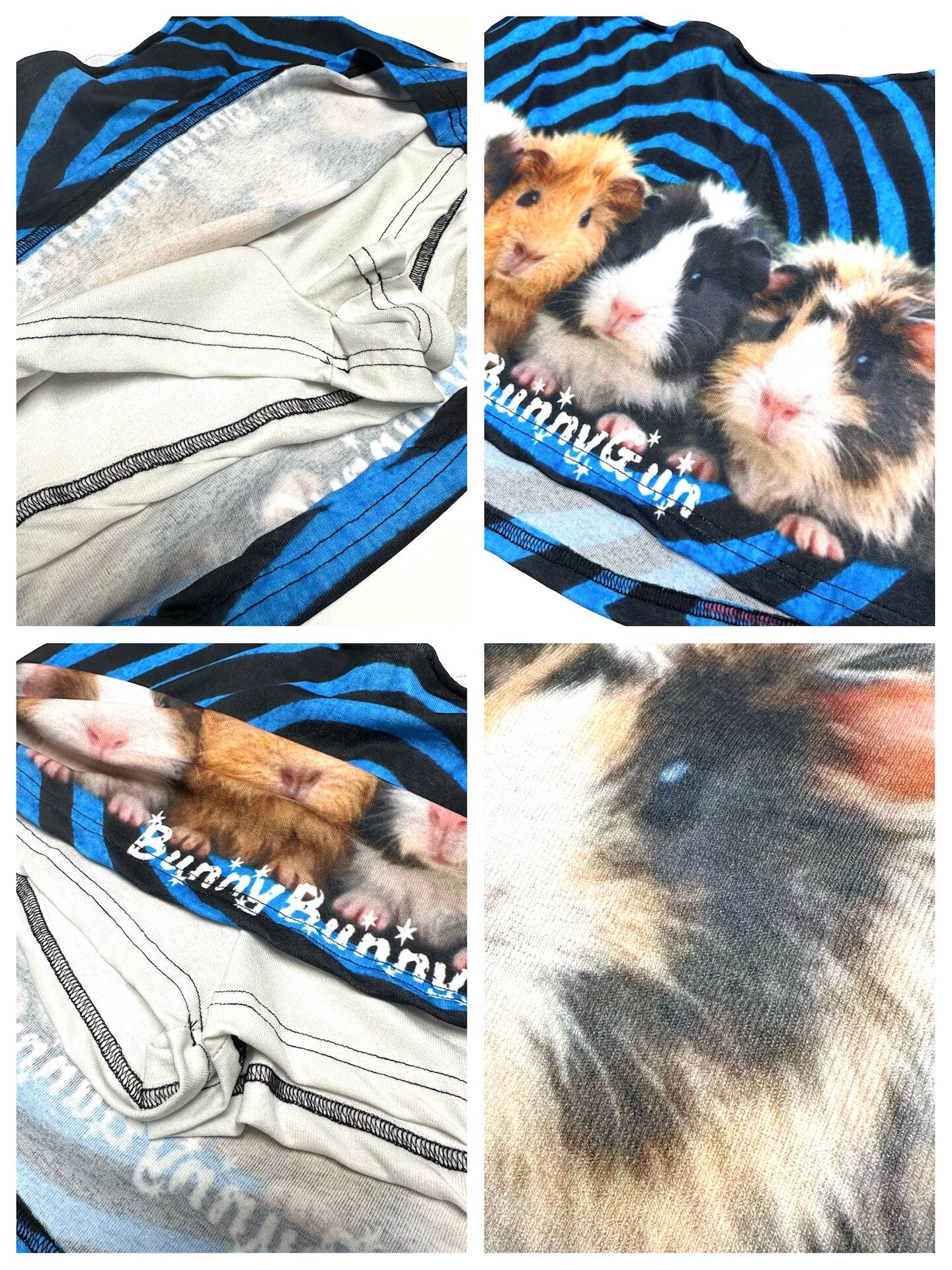 bunnybunnygun - Y2K Hamster Graphic Mini Skirt skirt bunnybunnygun