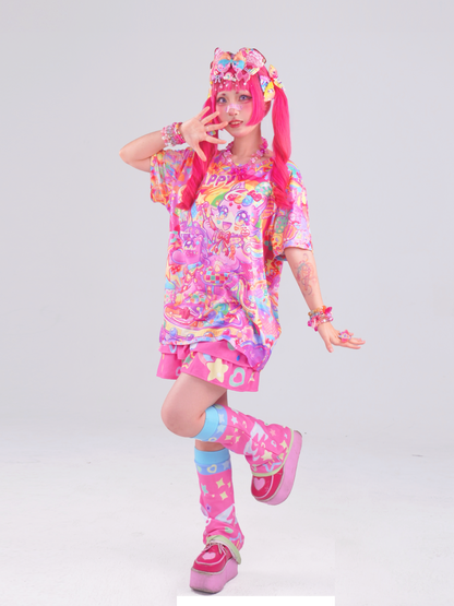 Dream Bubble - Pastel Unicorn Print Tee tshirt Dream Bubble