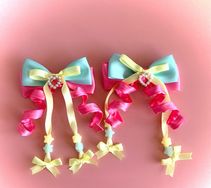 Bow Terminator - Colorful Star Hair Clips hair clip Bow Terminator