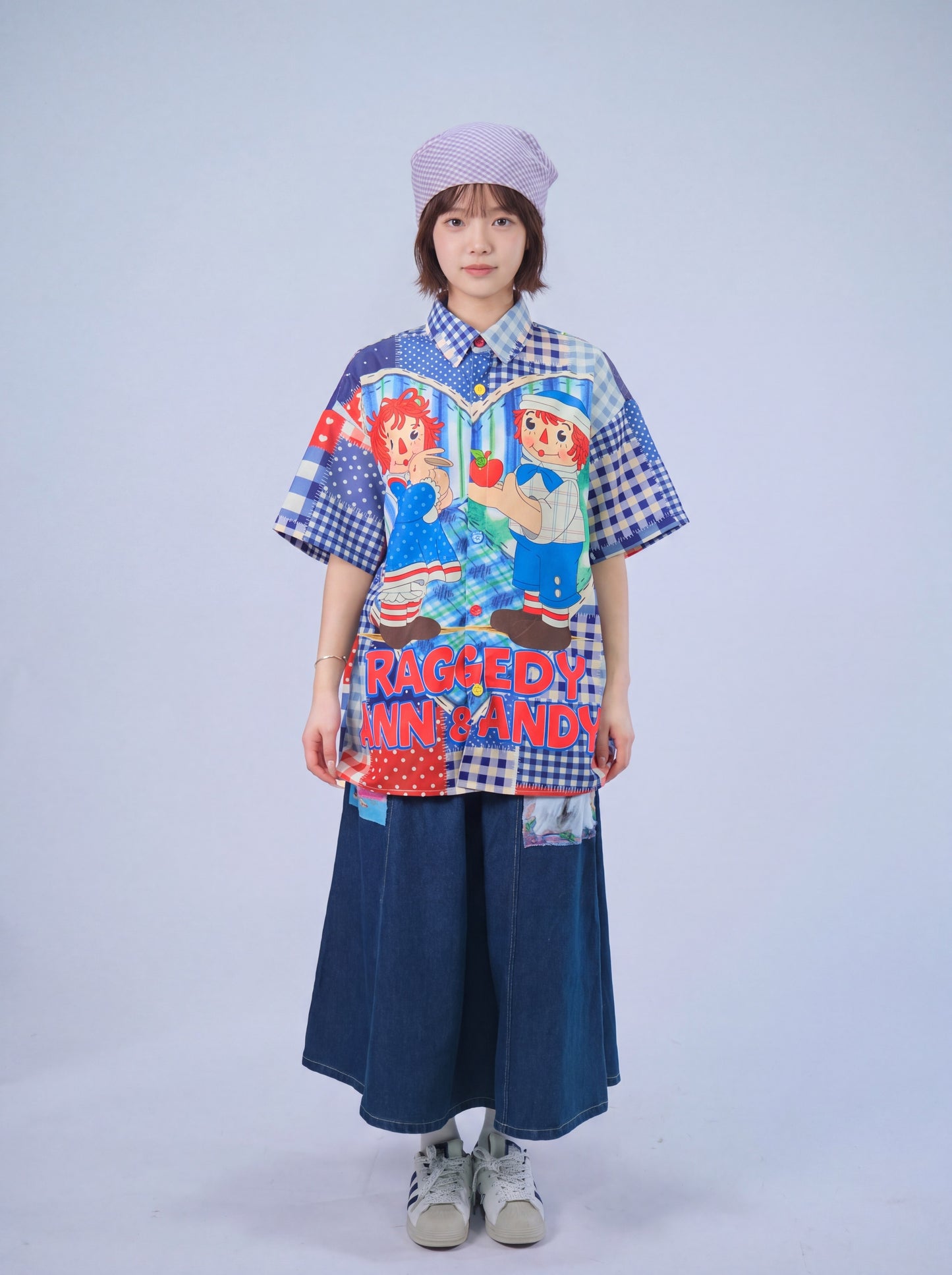 MeowMeow Bug - Patchwork Andy Shirt shirt MeowMeow Bug