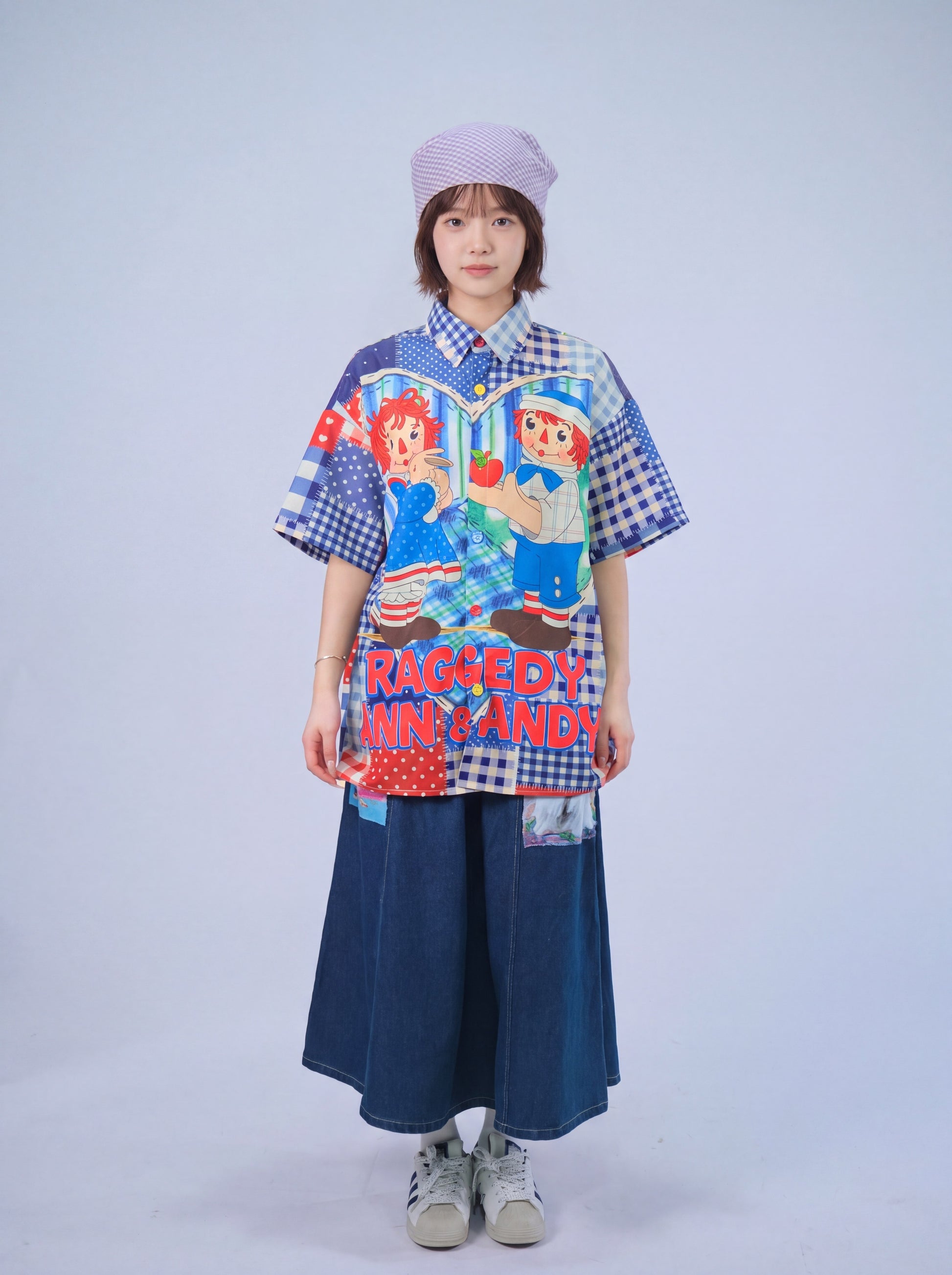 MeowMeow Bug - Patchwork Andy Shirt shirt MeowMeow Bug