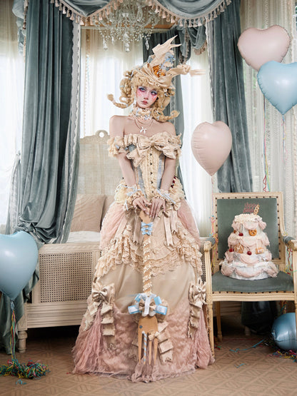 BLOOD SUPPLY - Rococo Cake Corset Top camisole BLOOD SUPPLY