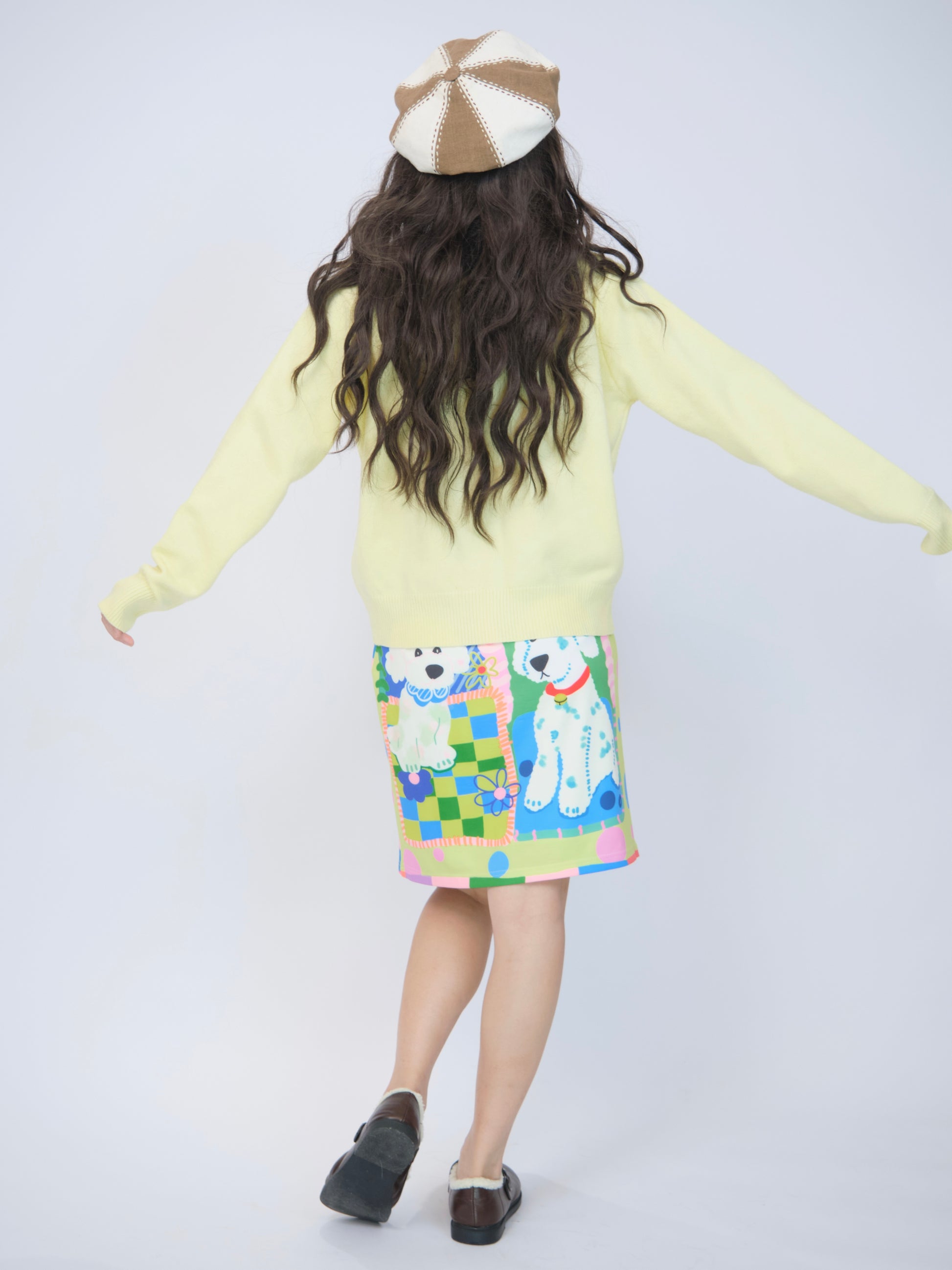 MeowMeow Bug – Decora Kei Candy Cat Short Knit Cardigan cardigan MeowMeow Bug