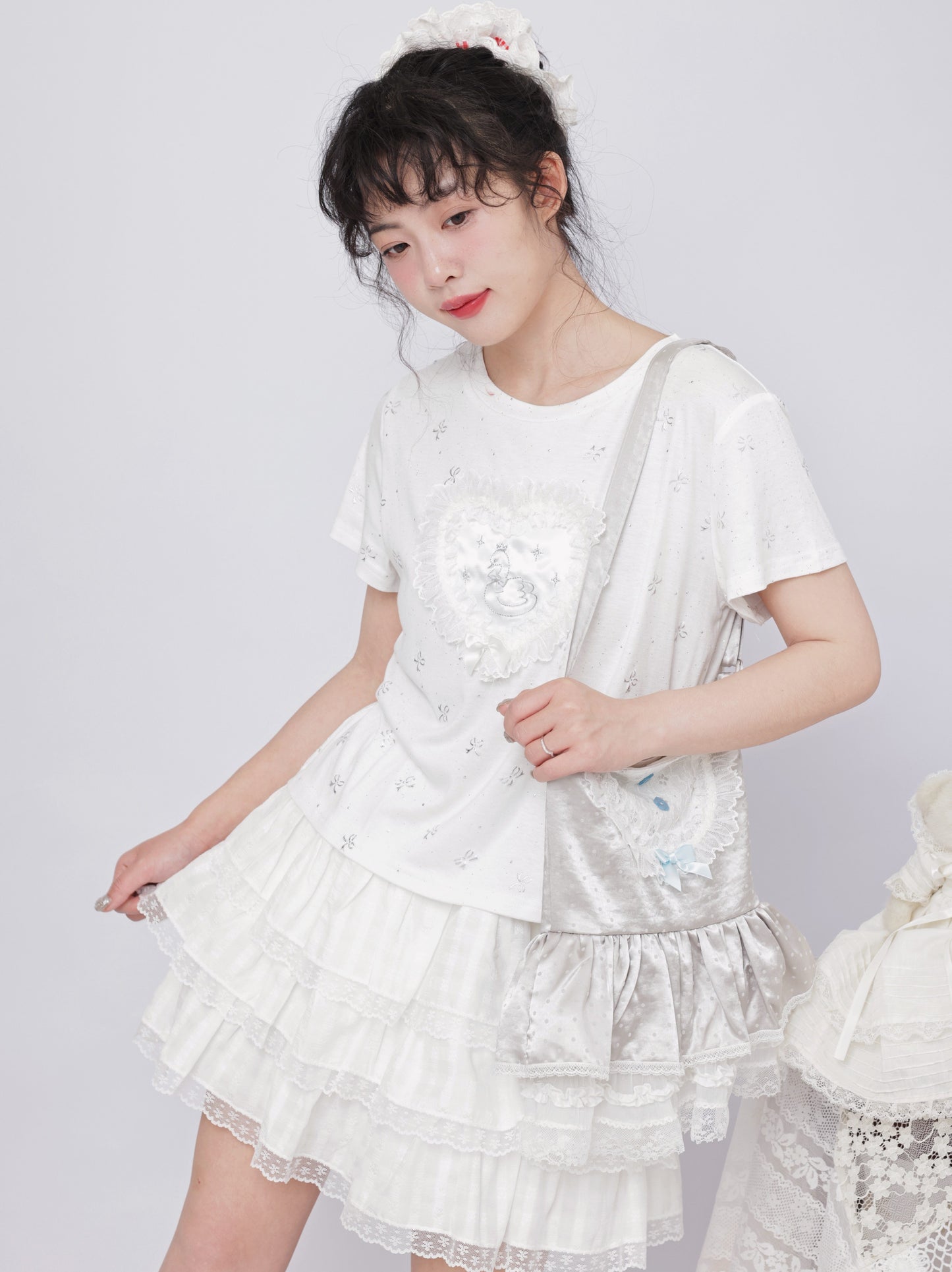 SemenCoicis - Ballet Bear & Swan Tee tee SemenCoicis