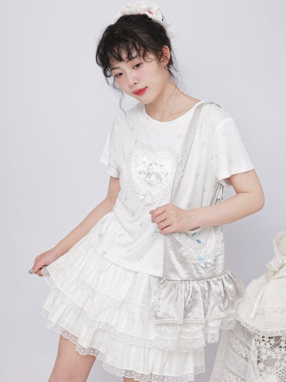 SemenCoicis - Ballet Bear & Swan Tee tee SemenCoicis