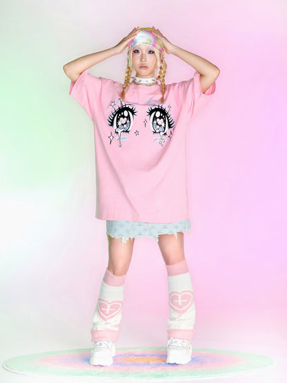 DeadEndKids - Anime Eyes Loose Tee tee DeadEndKids