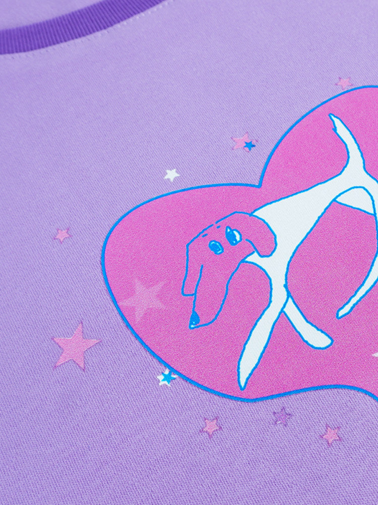 Allbubble - Puppy Print Baby Tee tshirt Allbubble