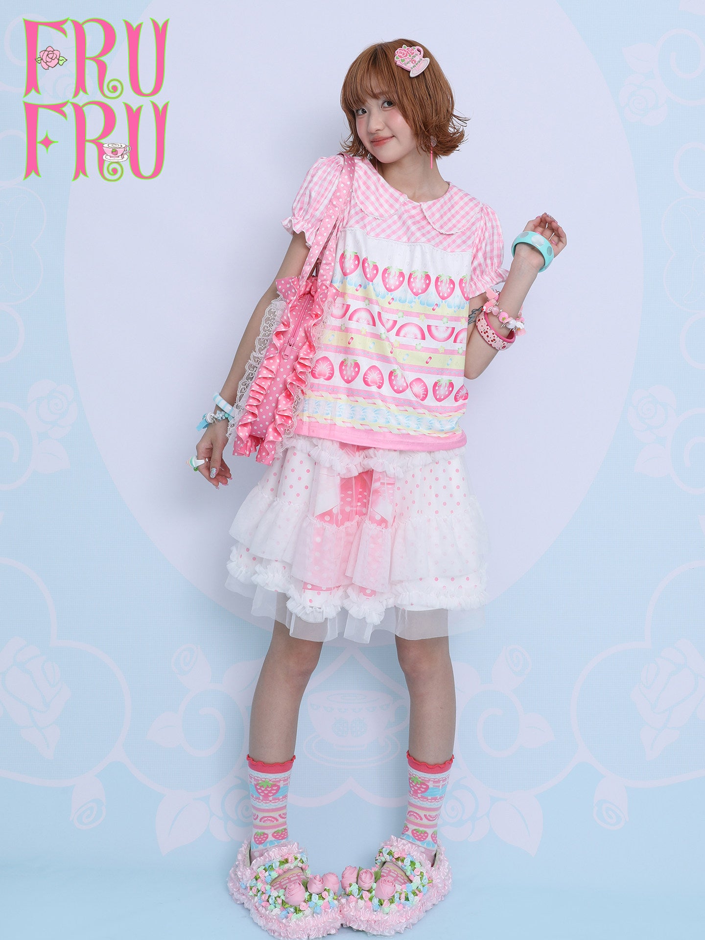 frufru - White Layered Tulle Mini Skirt skirt frufru