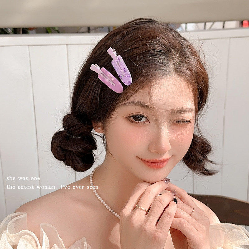 Cute Juice Acrylic Hair Clips hair clip none
