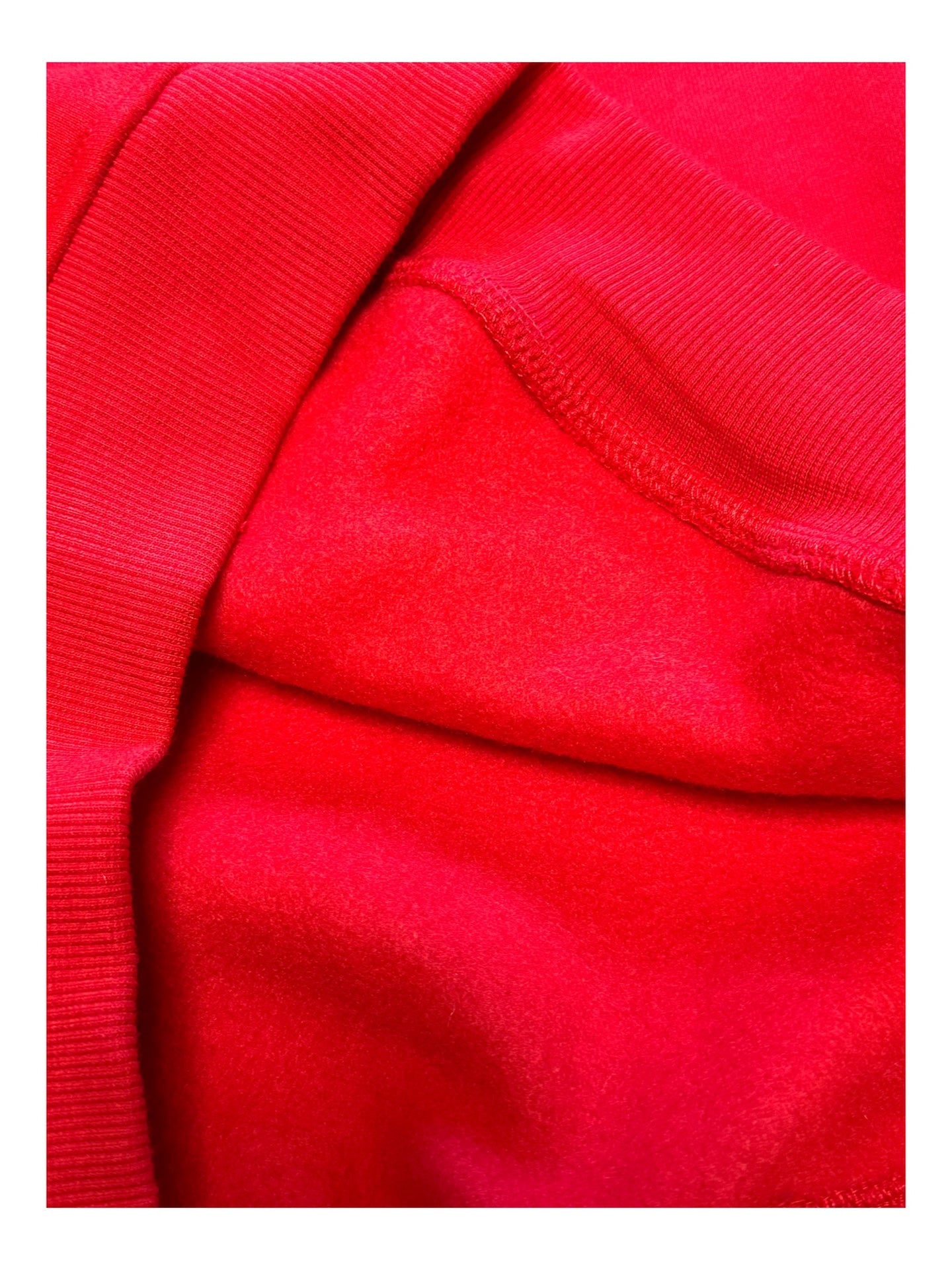 bunnybunnygun - Harajuku Red Fleece Hoodie hoodie bunnybunnygun