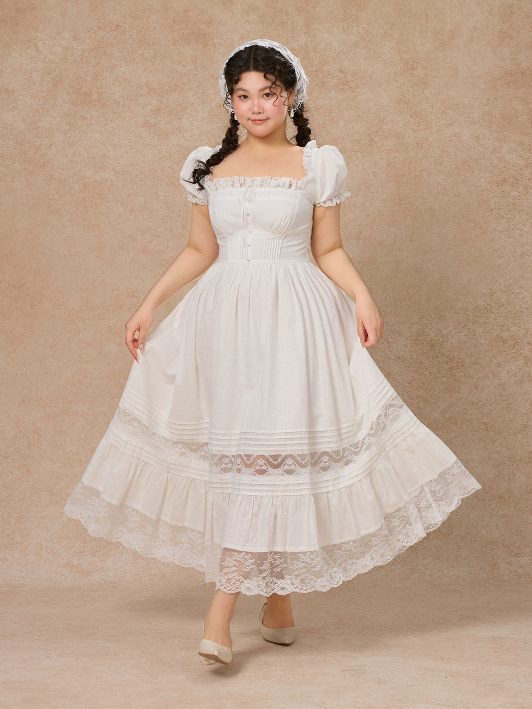 High-End Princess Dress French Mesh Big Double-Layer Suspender Dress