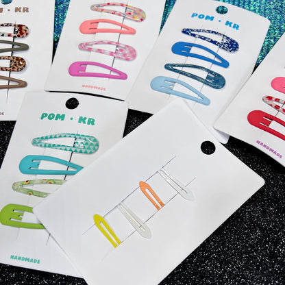 StrangeLab Decora Colorful BB Clips | Candy Color Simple Hair Clips hair clip strangelab