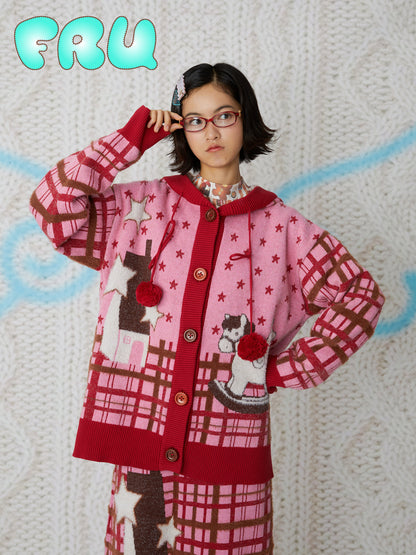 frufru - Kawaii Horse Year Knit Set set frufru